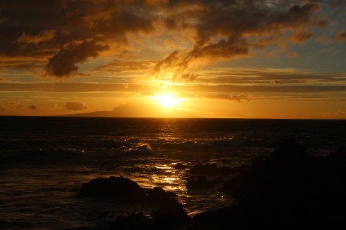 Sunset in Wailea, Hawaii Four-O. Gallerie B