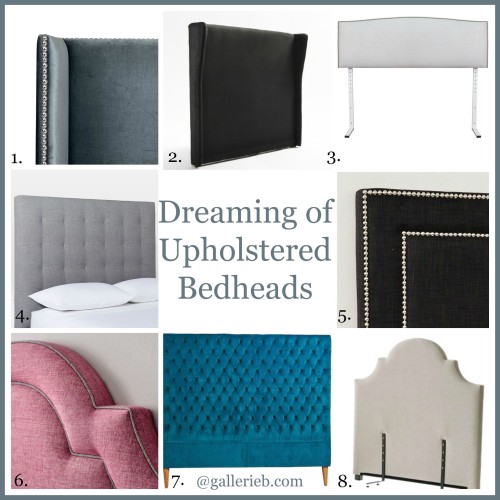 Upholstered bedheads simplified, Gallerie B