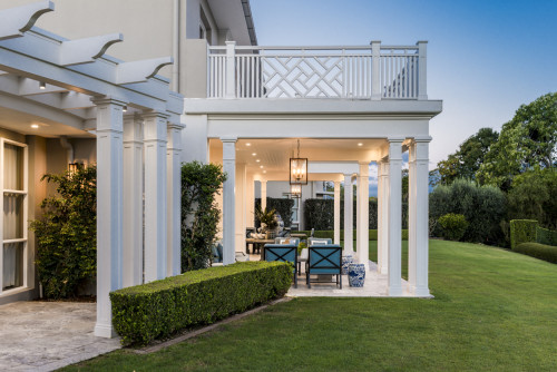 Hamptons House Exterior. Friday's Favourites Gallerie B blog