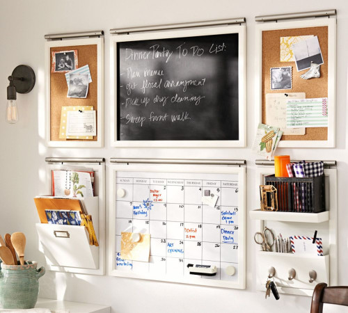 Pottery Barn Whiteboard. Get Organised in Style, Gallerie B blog