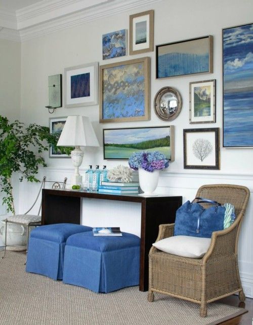 Sharing my easy tips for ways to decorate a blank wall space in your home.