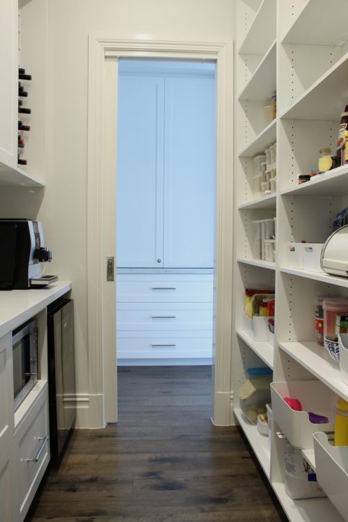 Sharing the 2 things I love about my Butler's Pantry, storage and coffee!