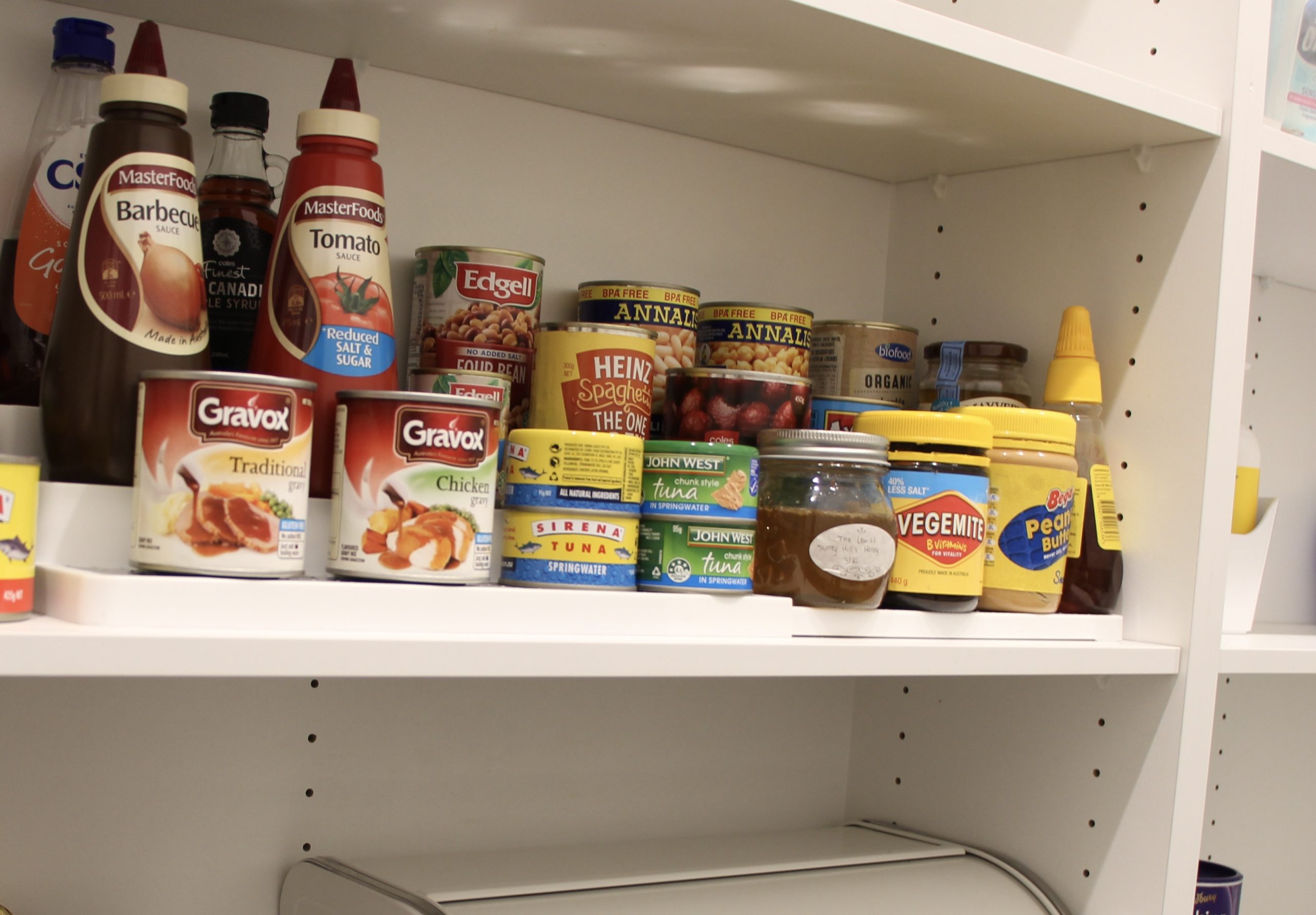 Sharing my tips for a quick pantry organisation.